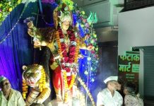 जळगांव जामोद येथे..दुर्गा देवी विसर्जन शांततेत संपन्न..