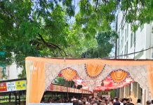 भारत संचार निगम लिमिटेड बुलढाणा स्थित खामगाव दूरसंचार महाप्रबंधक कार्यालयात पंचविसावा दूरसंचार वर्धापन दिन मोठ्या उत्सवात साजरा