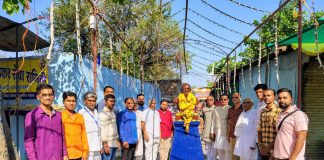 राष्ट्रीय स्वयंसेवक संघातर्फे डॉ. बाबासाहेब आंबेडकर यांना अभिवादन