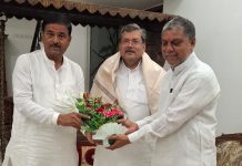 प्रकाश पाटील आणि वासनिकांची भेट